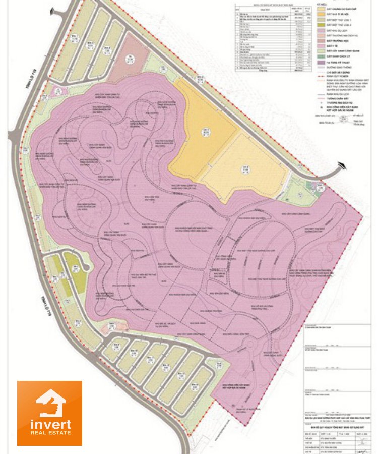 Mặt bằng dự án Khu đô thị King Sea Phan Thiết