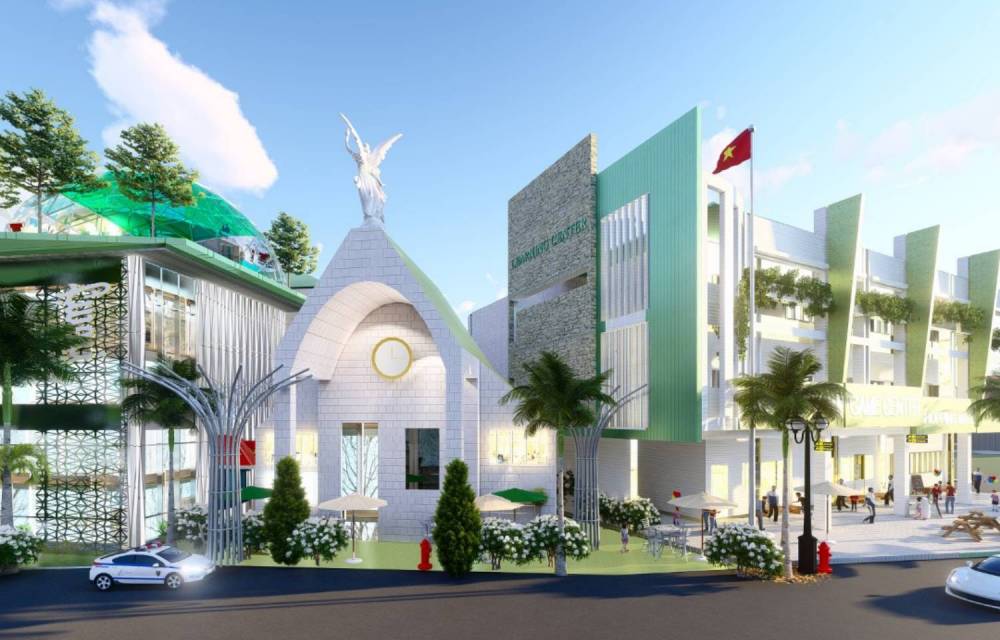 Phối cảnh dự án Mega Mall Hồ Tràm Bà Rịa