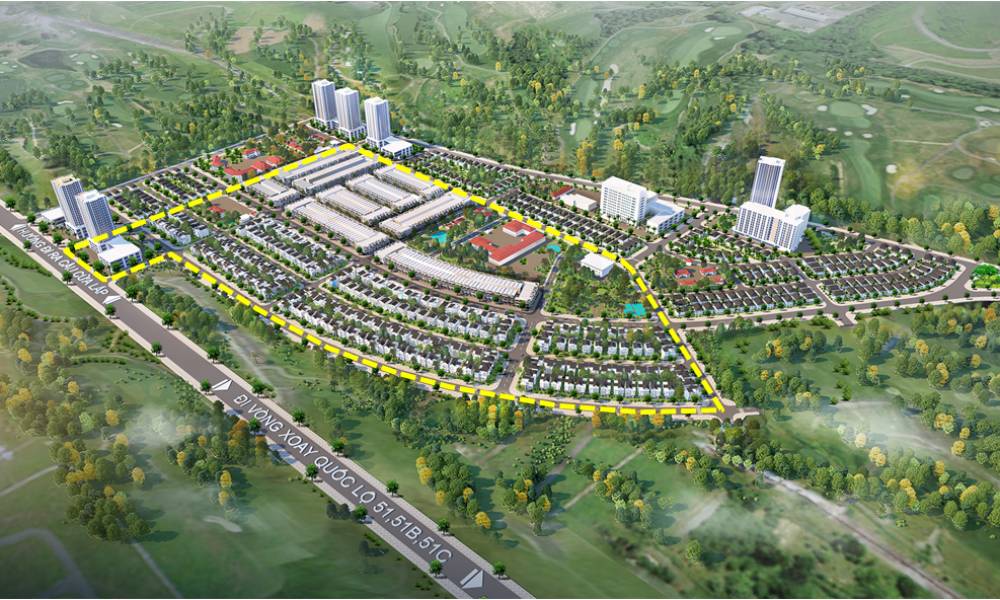 Mặt bằng dự án The Light City Vũng Tàu