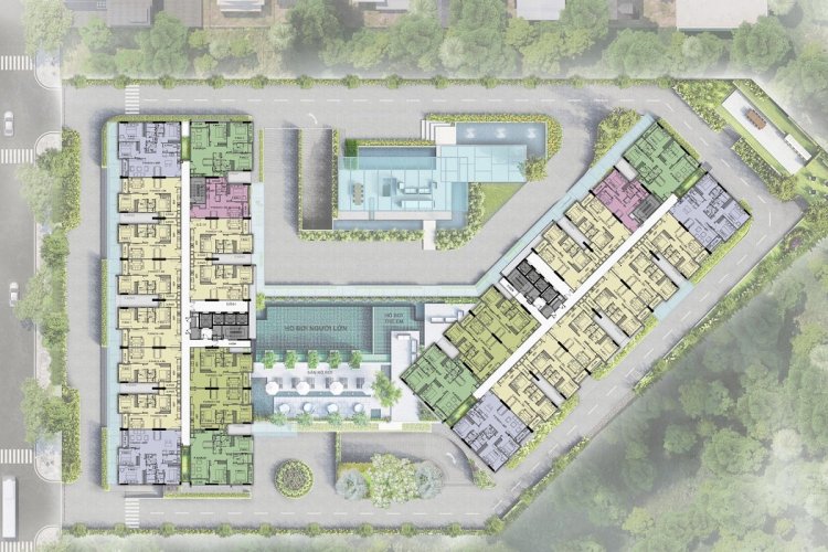 Mặt bằng điển hình dự án căn hộ Ascent Garden Homes Quận 7