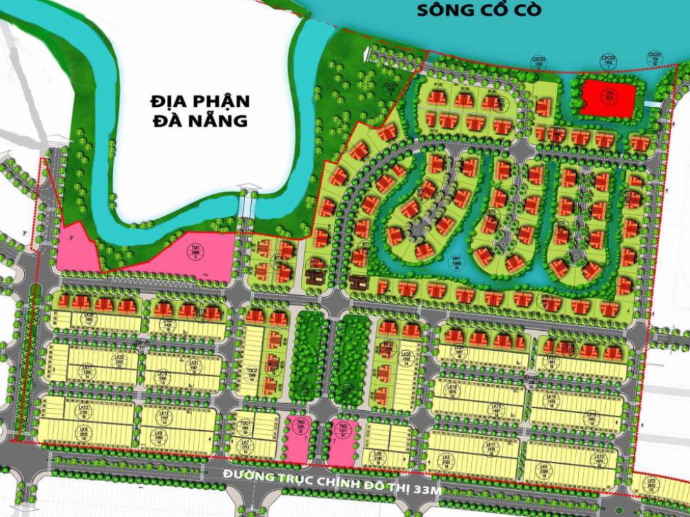 Mặt bằng dự án Regal One World Regency Quảng Nam