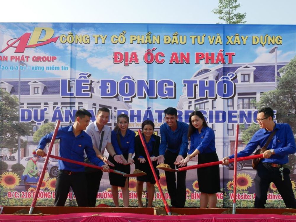 Lễ động thổ dự án nhà phố An Phát Residence Bình Dương vào ngày 16/02/2020