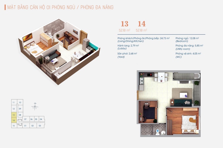  Thiết kế căn hộ Viva Plaza