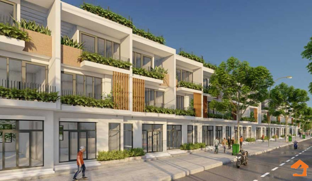 Mẫu nhà phố dự án
