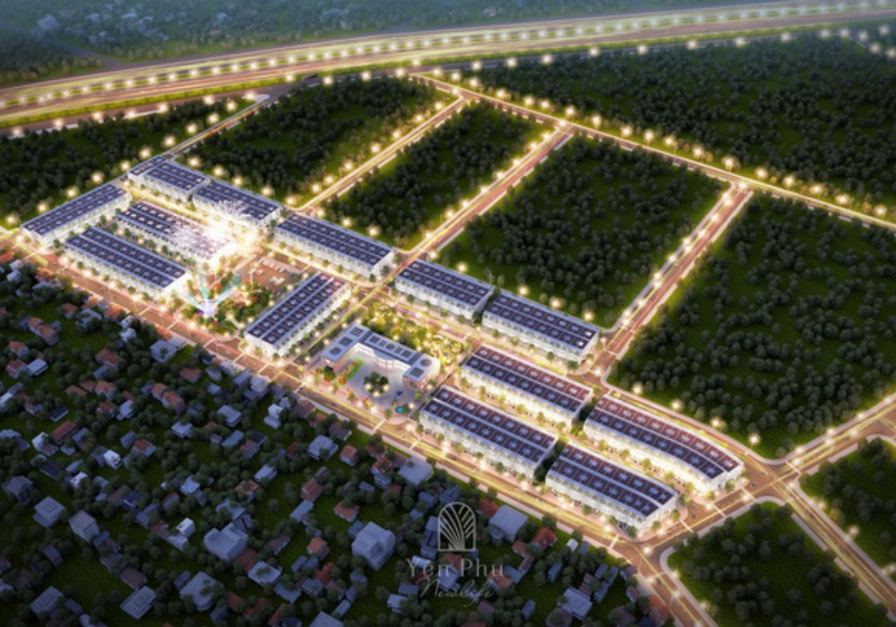 Mặt bằng phân lô khu đô thị Yên Phụ New Life