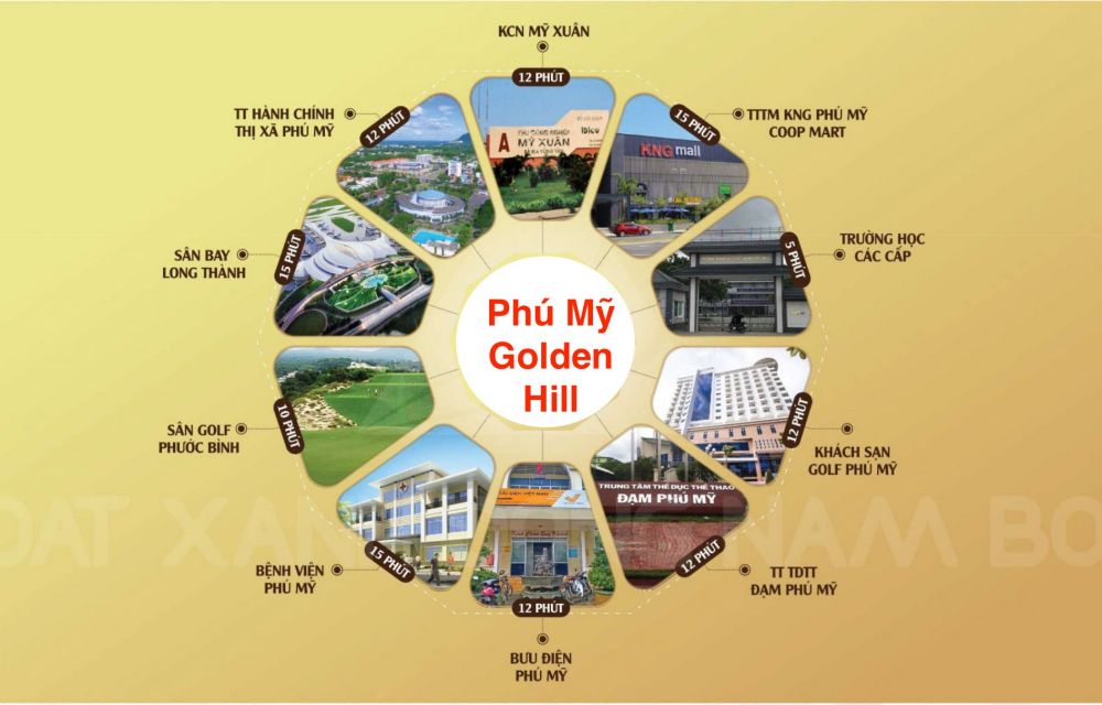 Tiện ích dự án Phú Mỹ Golden Hill