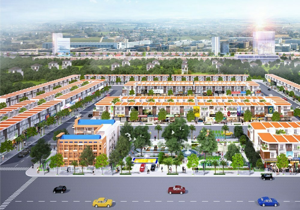 Thiết kế Phố Thương mại Lộc Phát