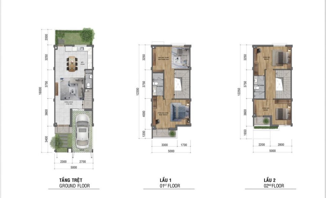 Thiết kế nhà phố Verosa Park Khang Điền Quận 9