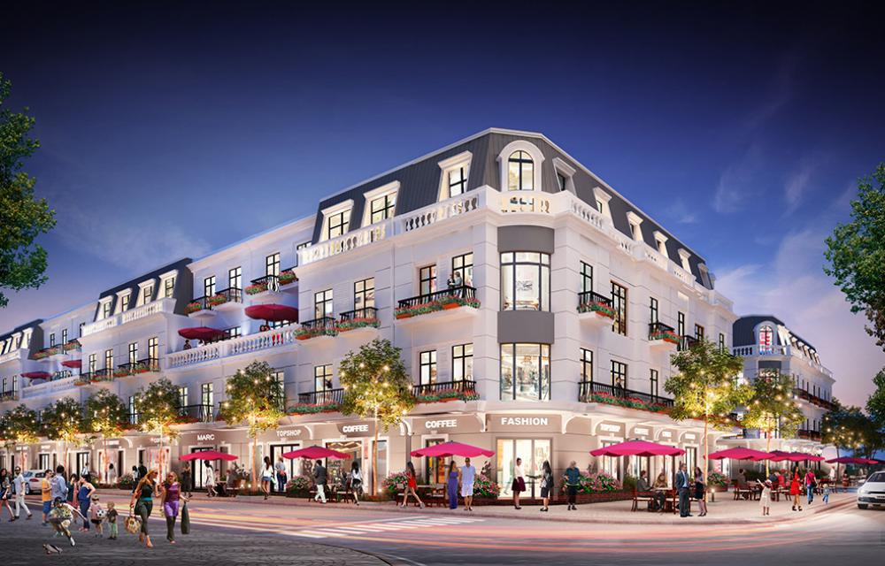 Thiết kế Shophouse dự án TNR Stars Hiệp Hoà Bắc Giang