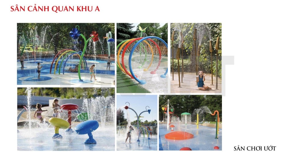 Tiện ích cảnh sân cảnh quan khu A tại căn hộ Astral City
