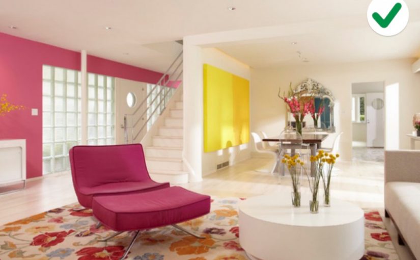 Lựa chọn màu sắc trong thiết kế nội thất đừng mắc phải 10 sai lầm phổ biến dưới đây