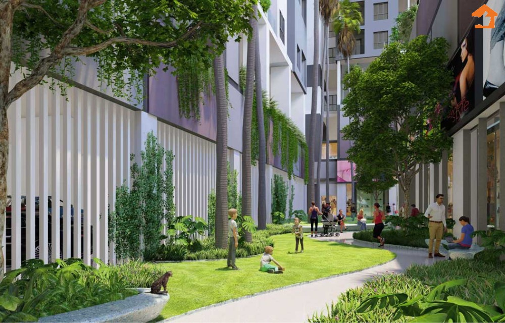 Khu phố đi bộ, tản bô của cư dân đô thị căn hộ