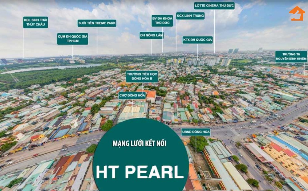 Khám phá tiện ích ngoại khu từ dự án HT Pearl Dĩ An