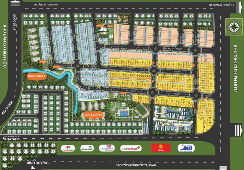 Mặt bằng dự án Phương Trường An