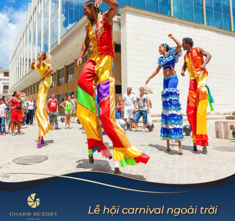 Lễ hội Carnival ngoài trời