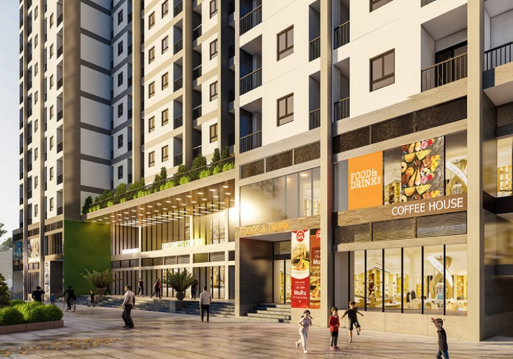 Khu trung tâm thương mại cao cấp