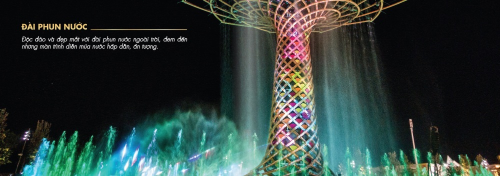 Đài phun nước tại dự án King Hill Residences