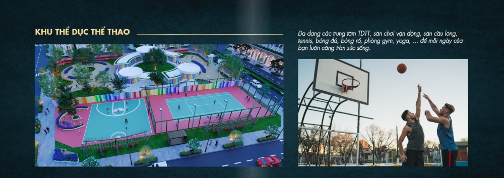 Khu thể thao tại dự án King Hill Residences