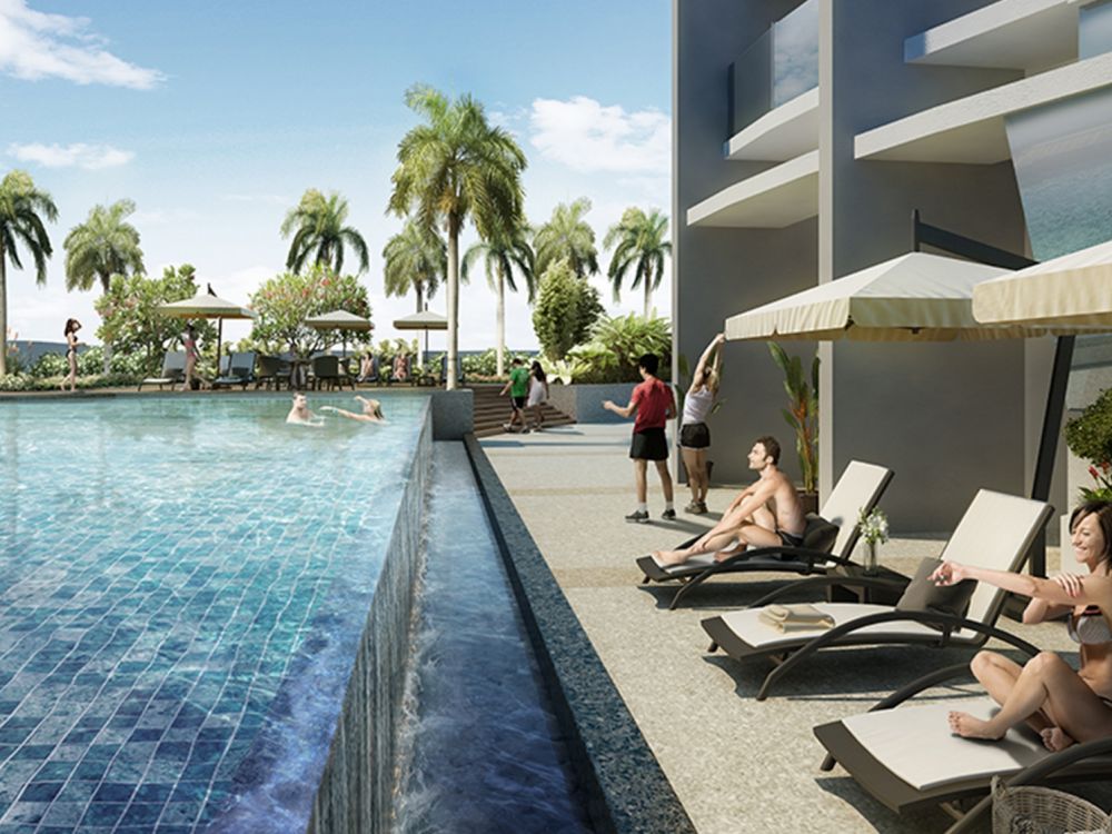 Hồ bơi căn hộ Imperium Tower Nha Trang Khánh Hoà