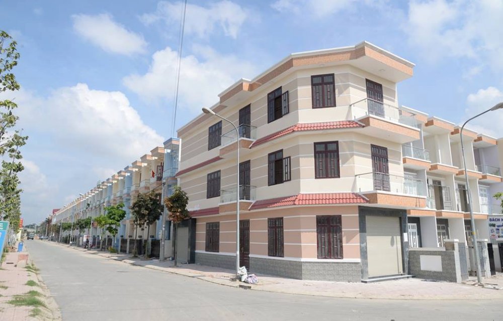 Nhà phố dự án khu dân cư Phú Mỹ Hiệp