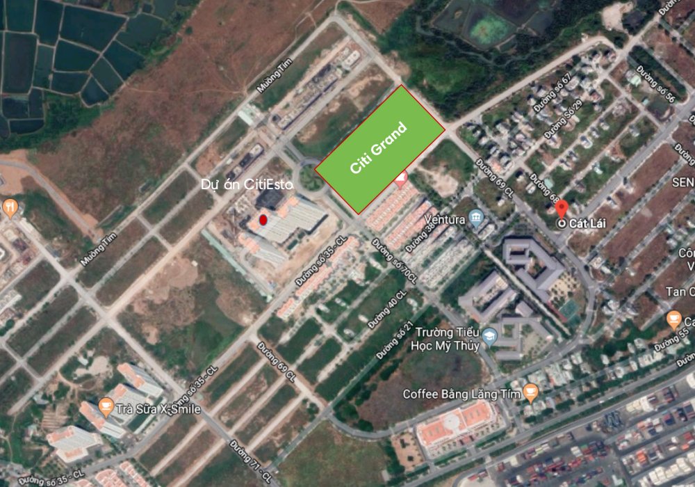 Vị trí dự án căn hộ chung cư Citi Grand Quận 2