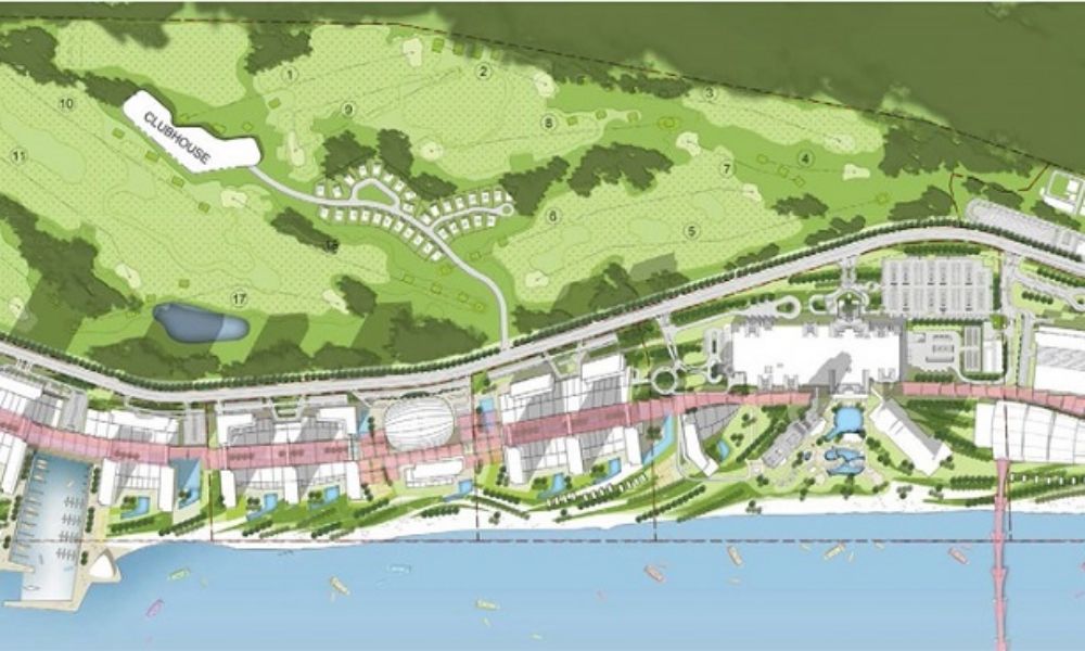 Vị trí dự án Edenia Resort Hồ Tràm Bà Rịa