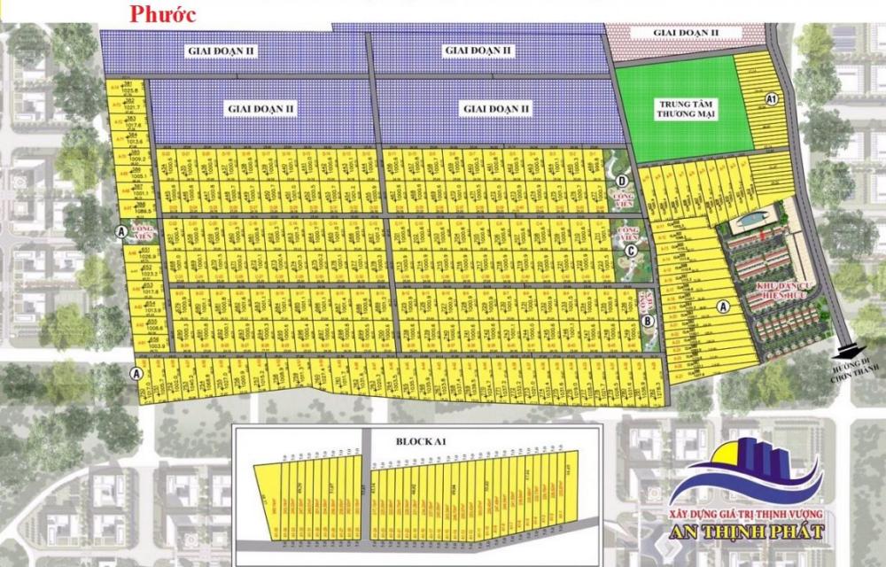Mặt bằng dự án Minh Long City 2