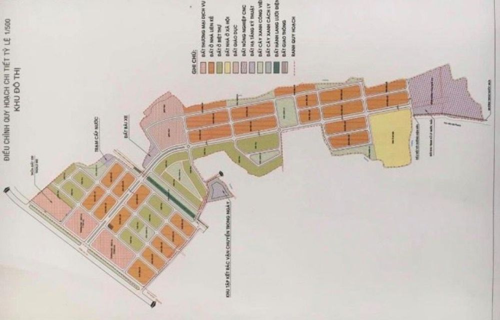 Mặt bằng tổng thể Mỹ Lệ Capital Bình Phước