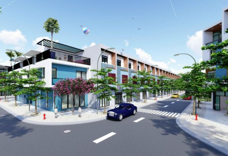 Mẫu thiết kế nhà phố tại dự án INCO City Bình Dương