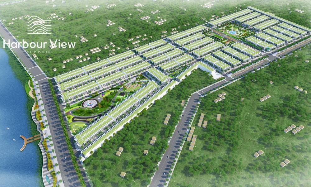 Phối cảnh dự án Hiệp Phước Harbour View Long An