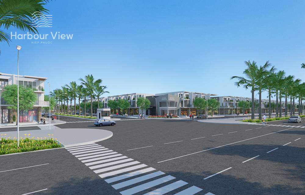 Hạ tầng dự án Hiệp Phước Harbour View Long An được đầu tư bài bản