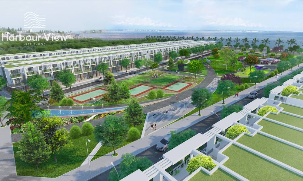 Công viên dự án Hiệp Phước Harbour View Long An 