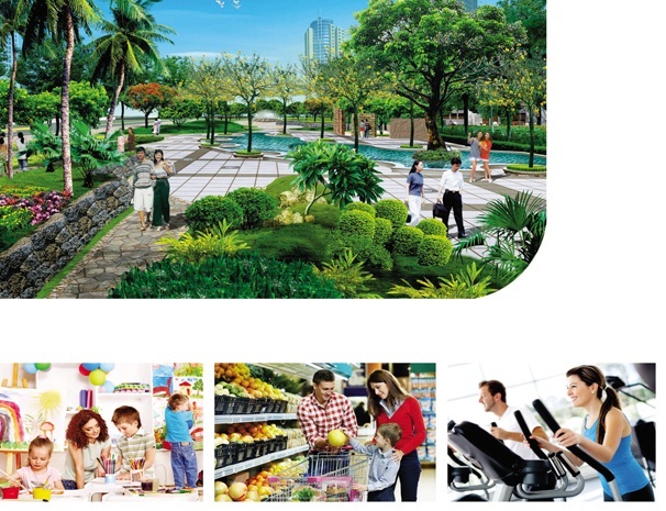 Tiện ích nội khu Khu tái định cư Sonadezi Châu Đức