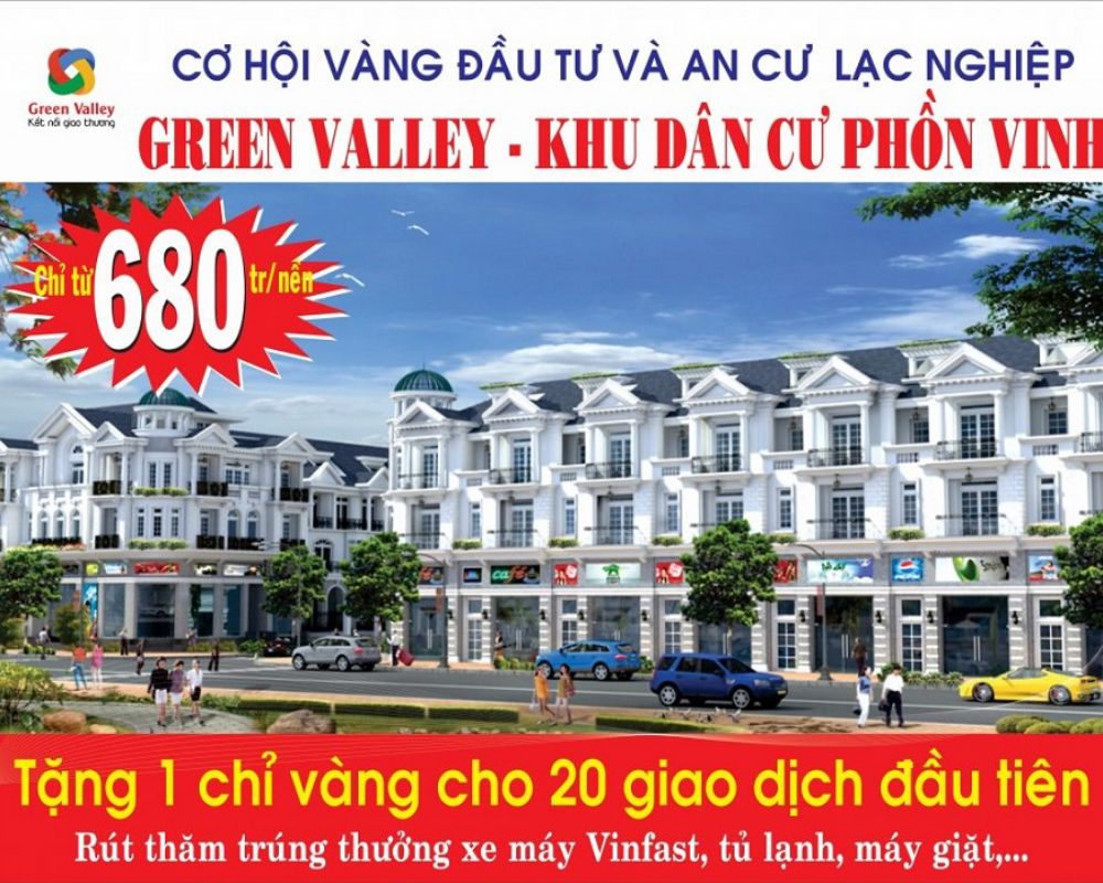 Bảng giá dự án Green Valley Đồng Nai