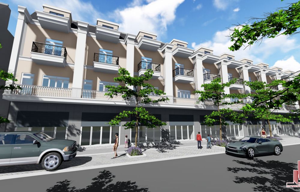 Thiết kế nhà phố VietSing Phú Chánh Bình Dương