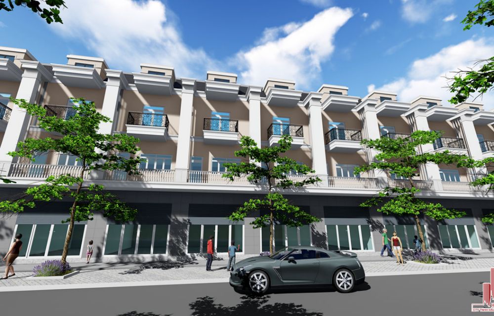 Thiết kế nhà phố VietSing Phú Chánh Bình Dương