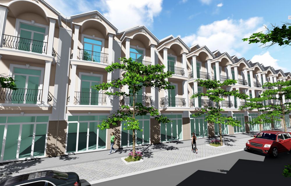 Thiết kế nhà phố VietSing Phú Chánh Bình Dương