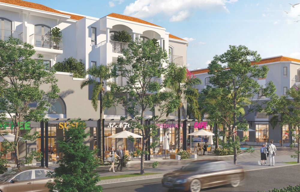 Thiết kế nhà phố dự án Kallias Complex City Phú Yên 