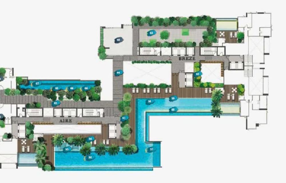 Mặt bằng thiết kế dự án căn hộ Define Quận 2