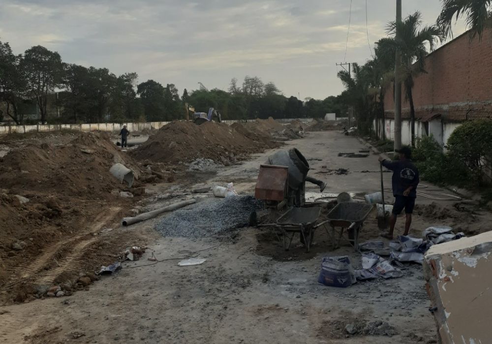 Hình ảnh thực tế dự án đất nền Business Home Thuận An Bình Dương