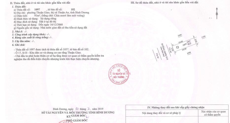 Sổ hồng từng nền dự án Hài Mỹ New City