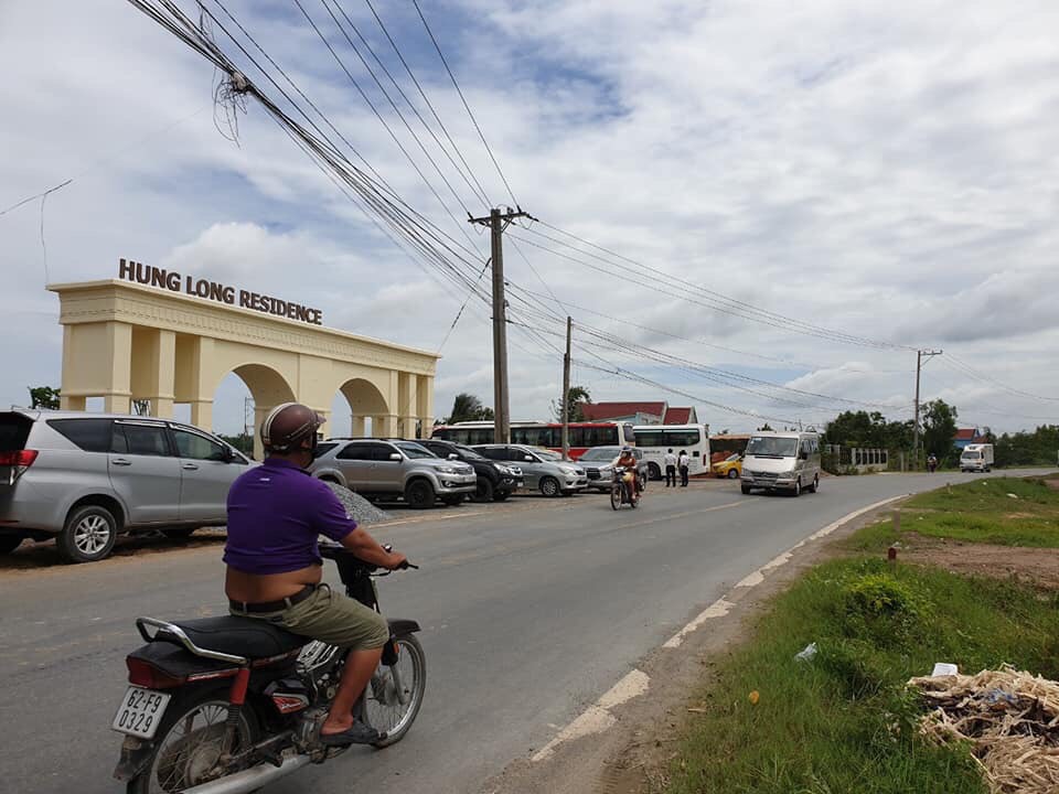 Hình ảnh thực tế dự án án Hưng Long Residence