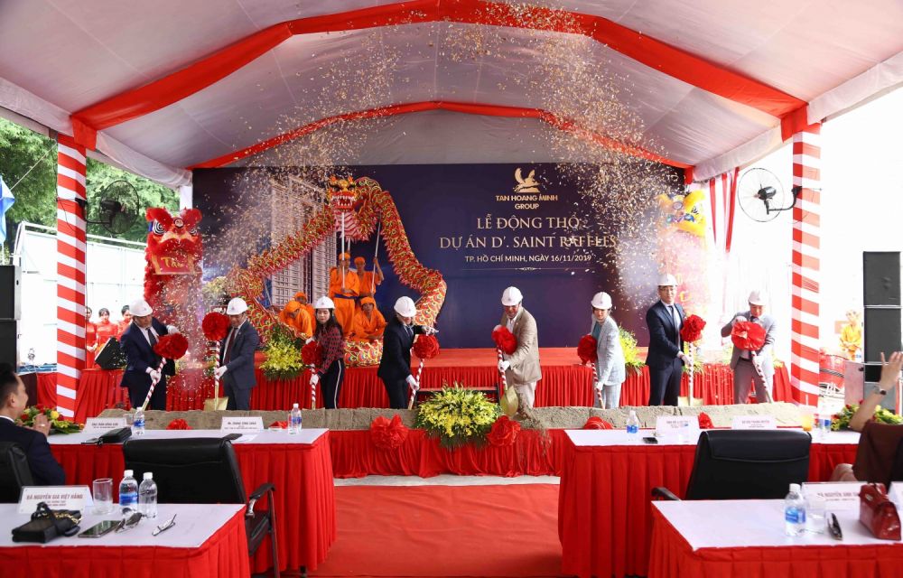 28115659-le-dong-tho-d-saint-raffles-quan-1 Lễ động thổ dự án toà cao ốc D’. Saint Raffles Quận 1