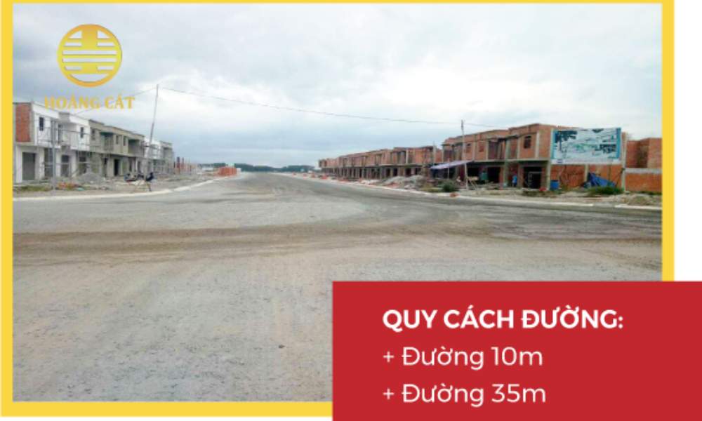 Hình ảnh thực tế dự án Hoàng Cát Center 