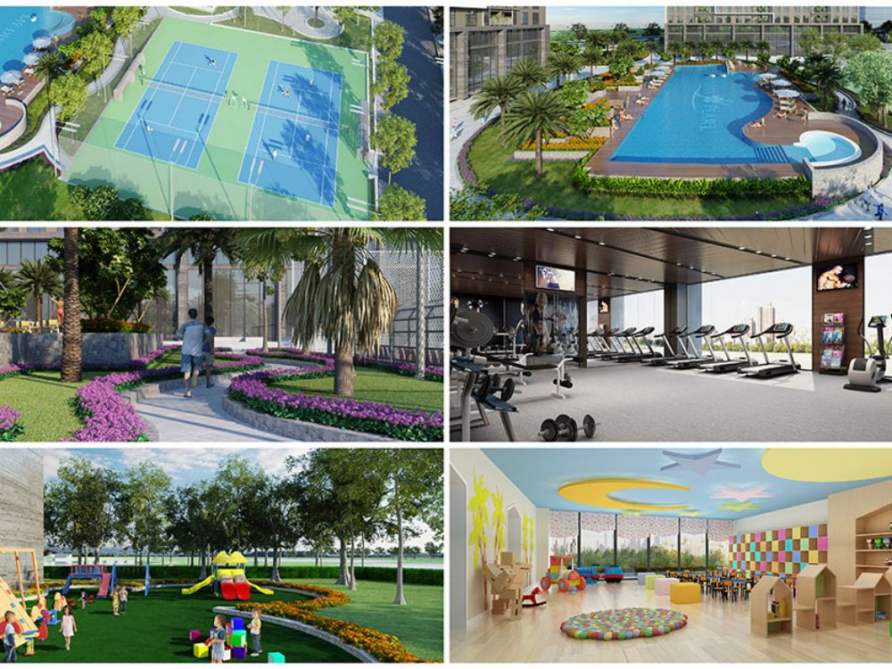 Tiện ích nội khu dự án Galaxy Hải Sơn Đức Hoà Long An