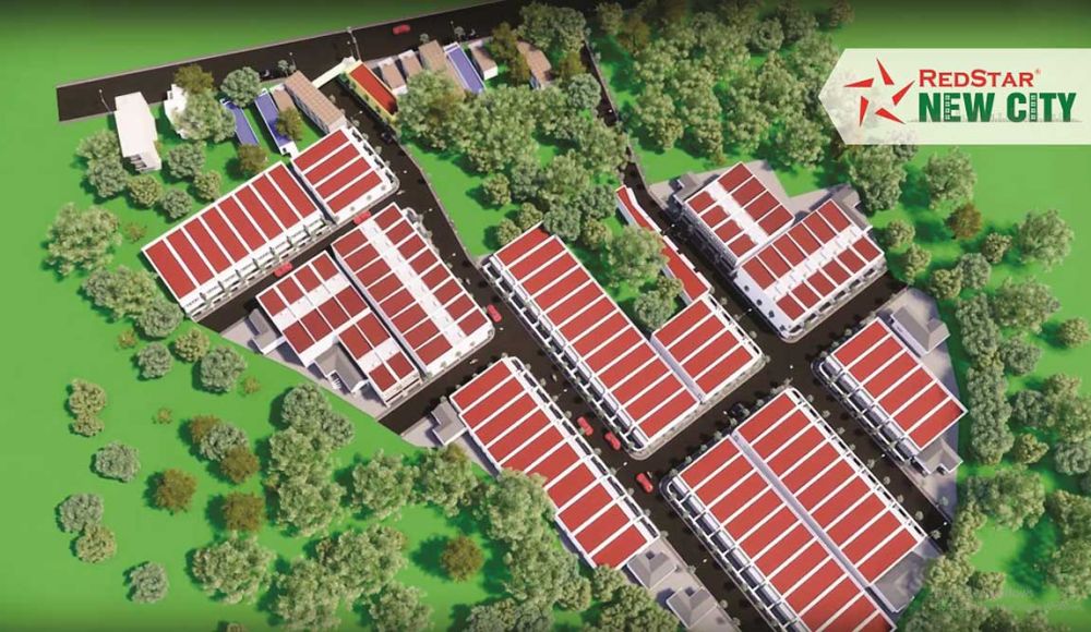 Phối cảnh dự án đất nền Redstar New City Bà Rịa Vũng Tàu