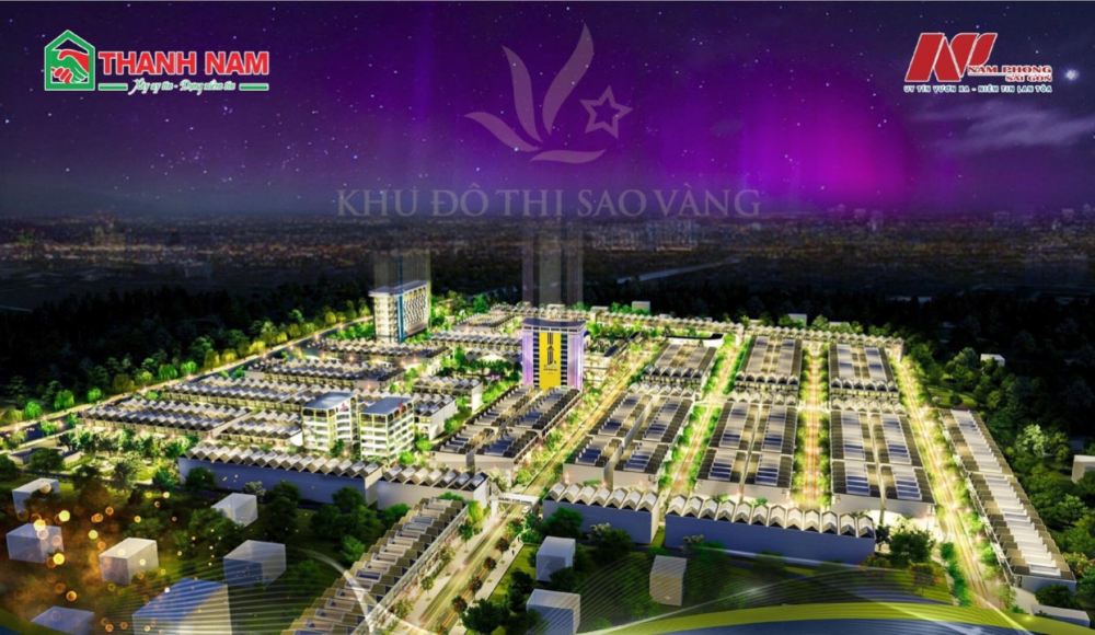 29191351-phoi-canh-khu-do-thi-sao-vang Phối cảnh dự án khu đô thị Sao Vàng Long An vào bàn đêm
