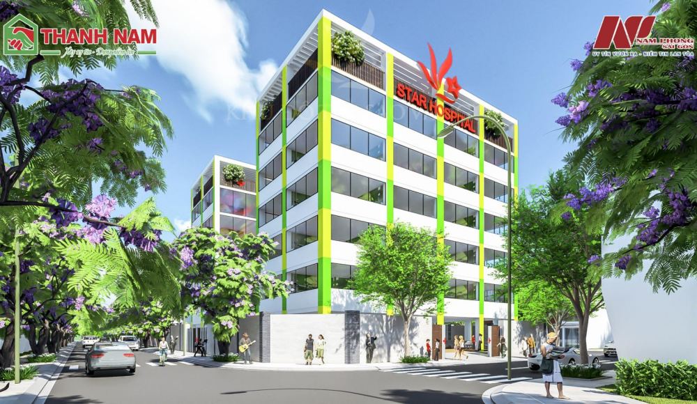 Bệnh viên dự án khu đô thị Sao Vàng Long An