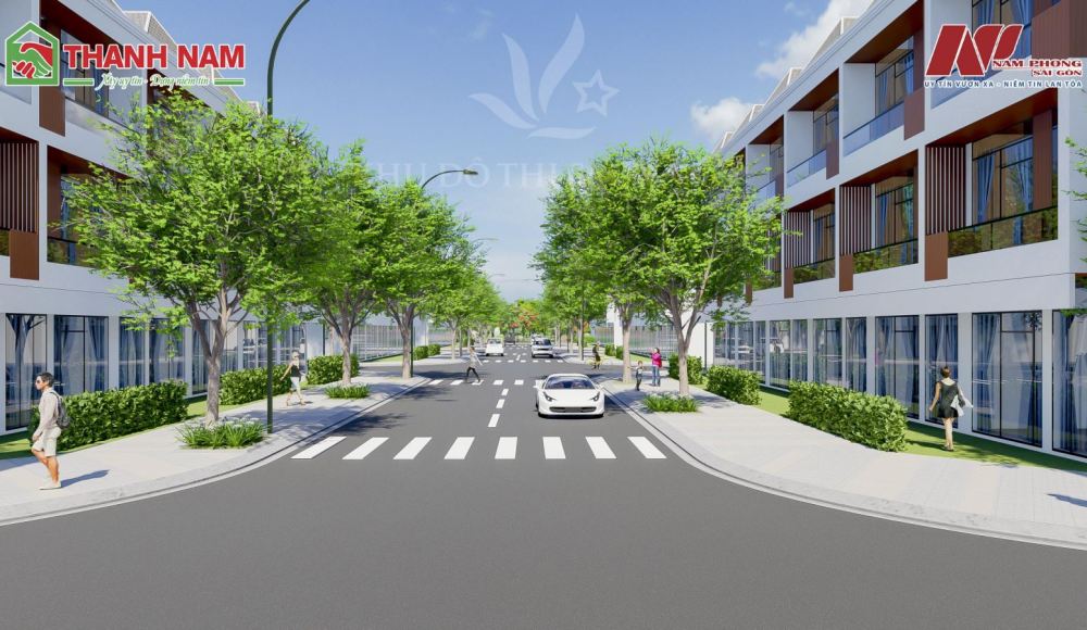 Thiết kế dự án khu đô thị Sao Vàng Long An