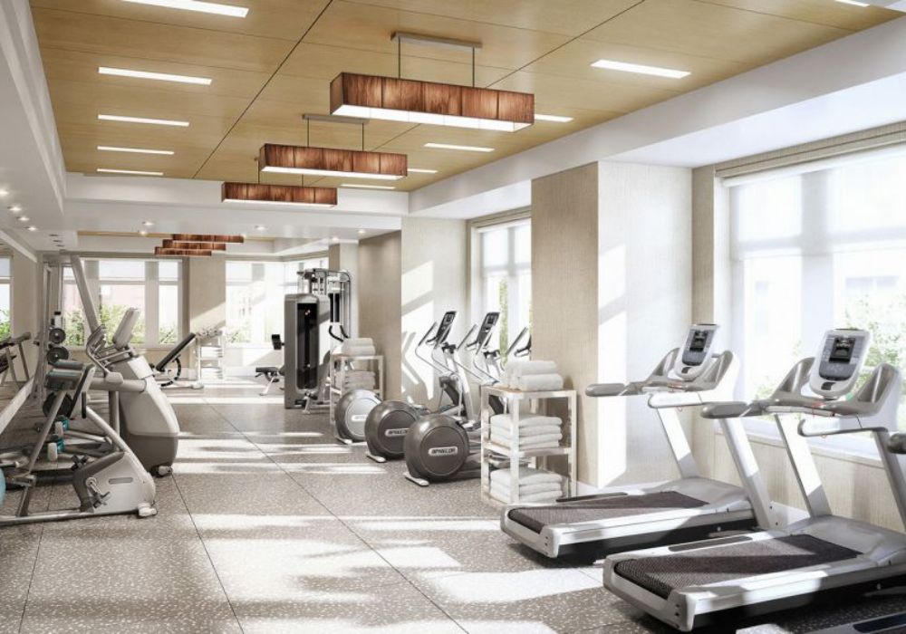 Phòng Gym của căn hộ chung cư QMS Tower 2 Tố Hữu Hà Nội